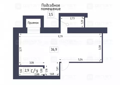 Помещение свободного назначения в Татарстан, Казань Петербургская ул., ...
