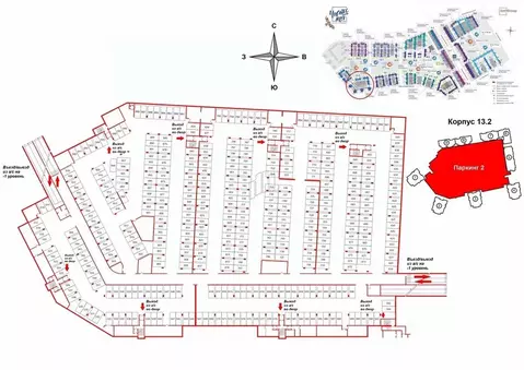Гараж в Санкт-Петербург ул. Верхне-Каменская, 11к1 (13 м)