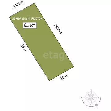 Участок в Приморский, территория ТСН Парус, 10-я Морская улица (6.1 м)