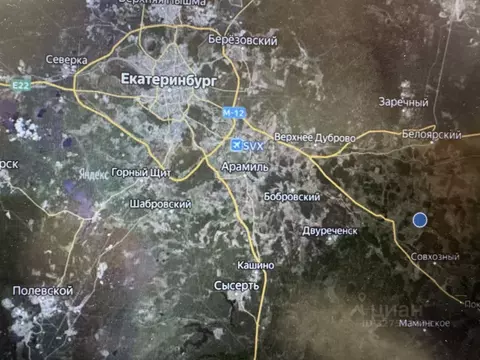 Участок в Свердловская область, Белоярский муниципальный округ  ...