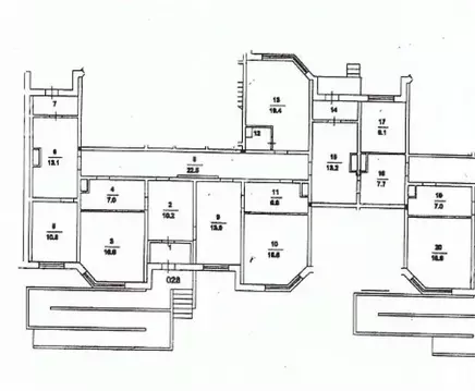 Помещение свободного назначения в Москва Рождественская ул., 16 (180 ...