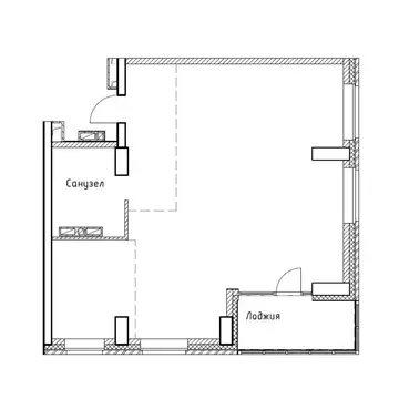 3-к кв. Приморский край, Владивосток ул. Сочинская, 17 (70.0 м)