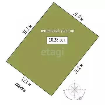 Участок в Тюменская область, Тюмень Ирбитский Тракт 3-й км от ...