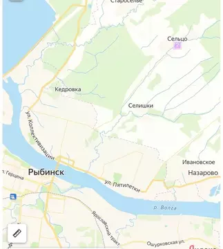 Участок в Ярославская область, Рыбинский район, Назаровское с/пос, д. ...