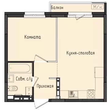 1-к кв. Удмуртия, Завьяловский район, с. Первомайский Город ...