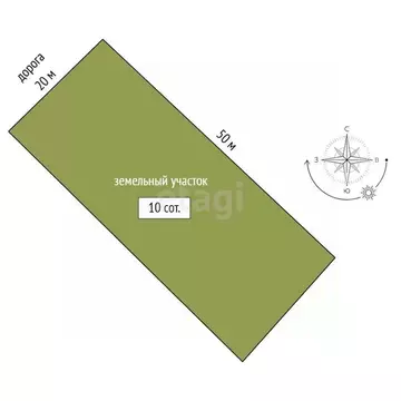 Участок в Костромская область, Костромской район, Самсоновское с/пос, ...