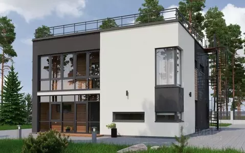 Коттедж в Ленинградская область, Выборгский район, Первомайское с/пос, ...