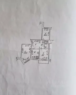 3-к кв. Липецкая область, Липецк ул. П.А. Папина, 17Б (62.3 м)