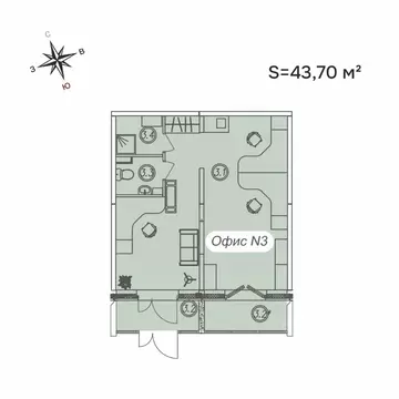 Помещение свободного назначения в Карелия, Петрозаводск Первомайский ...