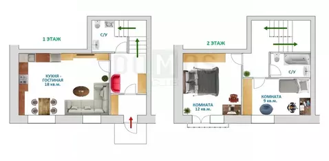 Таунхаус в Свердловская область, Екатеринбург ул. Абрикосовая, 20/1 ...