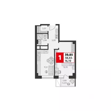 1-к кв. Ростовская область, Ростов-на-Дону ул. Штахановского, 24/2 ...