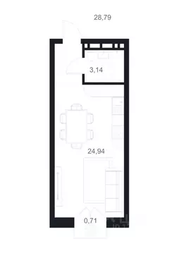 Студия Дагестан, Каспийск ул. М. Халилова, 1А (28.79 м)