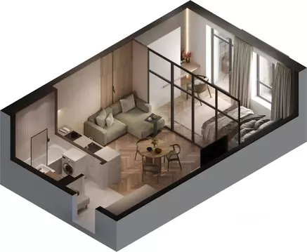 1-к кв. Калининградская область, Зеленоградск Грани жилой комплекс ...