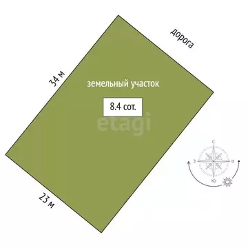 Участок в Тюменская область, Тюменский муниципальный округ, ...