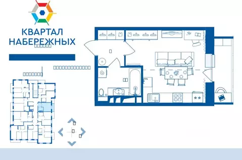 1-к кв. Брянская область, Брянск ул. Братьев Ткачевых, 15к3 (32.79 м)