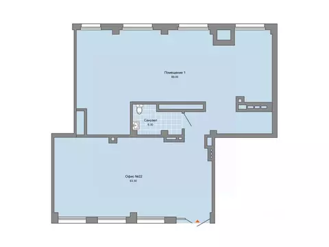 Помещение свободного назначения в Пермский край, Пермь ул. ...