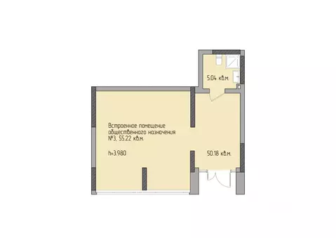 Помещение свободного назначения в Татарстан, Казань Статный жилой ...