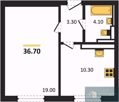 1-к кв. Воронежская область, Воронеж ул. Загоровского, 5/3 (36.7 м)