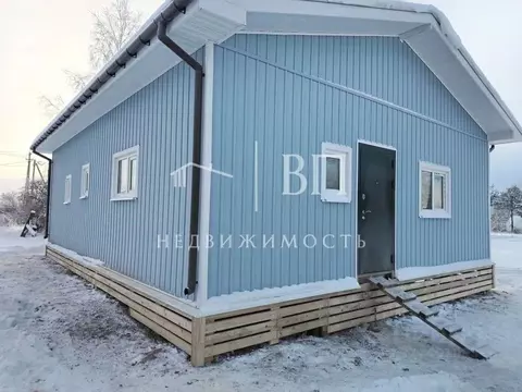 Дом в Ленинградская область, Лужский район, пос. Оредеж  (75 м)