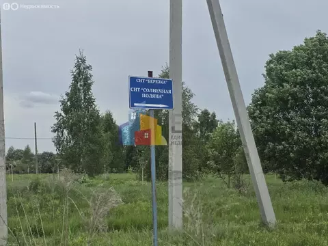 Участок в Заокский район, сельское поселение Демидовское, СНТ ...
