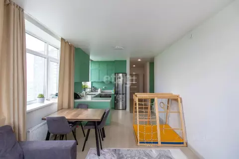 2-к кв. Тюменская область, Тюмень ул. Алматинская, 6 (69.9 м)