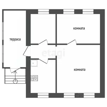 Дом в Нижегородская область, Выкса пер. 2-й Баумана, 3 (47 м)