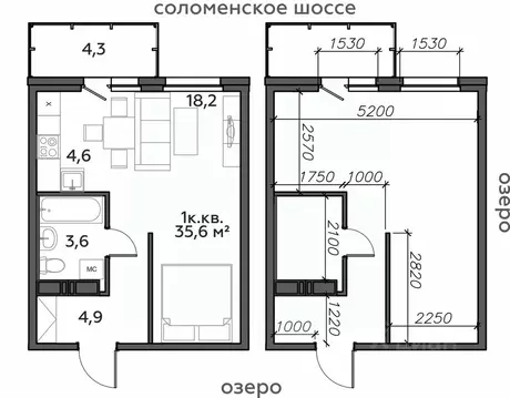 1-к кв. Карелия, Петрозаводск Район Северная промзона, Вороний Наволок ...