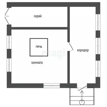 Дом в Тюменская область, Тюмень Электрон СНТ, ул. Совхозная (47 м)