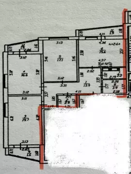3-к кв. Чувашия, Чебоксары Ярмарочная ул., 19к4 (91.1 м)