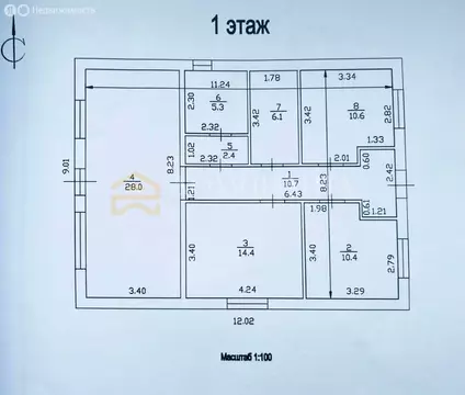 Дом в Смоленский муниципальный округ, деревня Ковалевка (92.5 м)