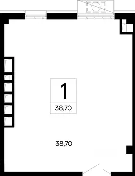 Офис в Крым, Симферополь ул. Крымская, 2 (39 м)