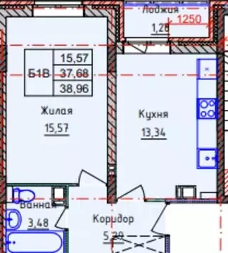 1-к кв. Ярославская область, Ярославль проезд 1-й Брагинский, 21 ...