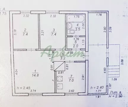 3-к кв. Тверская область, Калининский муниципальный округ, д. ...
