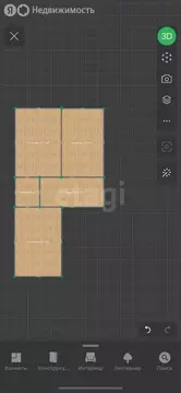 2-комнатная квартира: Махачкала, Газпромная улица, 15к7 (85 м)