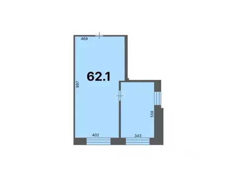 Офис в Новосибирская область, Новосибирск просп. Димитрова, 1 (62 м)