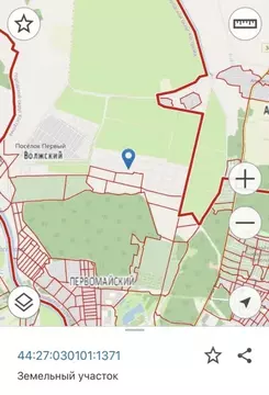 Участок в Костромская область, Кострома Речной просп. (8.7 сот.)