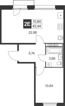 2-к кв. Ленинградская область, Гатчинский муниципальный округ, д. ...