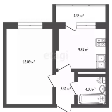 1-к кв. Краснодарский край, Краснодар Пашковский жилмассив, ул. ...