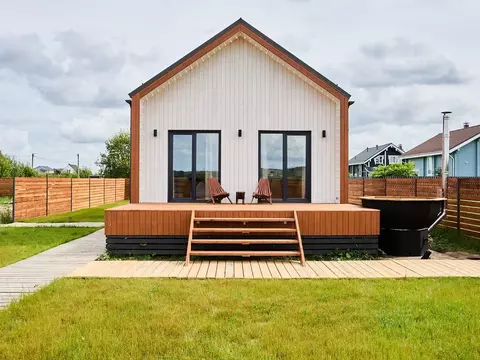 Коттедж в Ленинградская область, Ломоносовский район, Виллозское ...