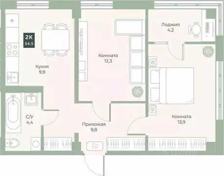 Свободной планировки кв. Курганская область, Курган Заозерный ...