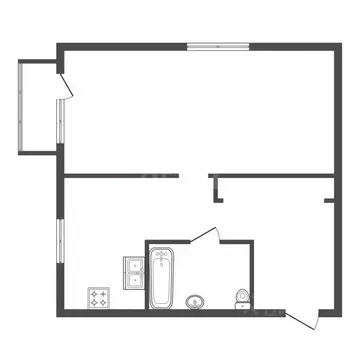 1-к кв. Санкт-Петербург, Санкт-Петербург, Пушкин Пушкинская ул., 12 ...