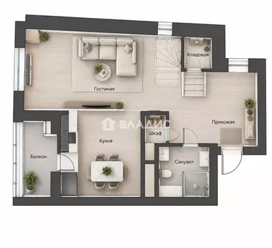 3-к кв. Москва, Москва, Троицк ул. Академика Дыхне, 18 (87.0 м)