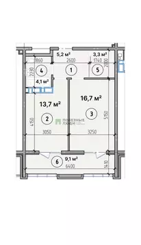 1-к кв. Краснодарский край, Новороссийск просп. Ленина, 95В (52.3 м)