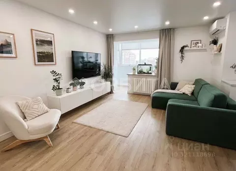 2-к кв. Тюменская область, Тюмень ул. Максима Горького, 59 (47.2 м)