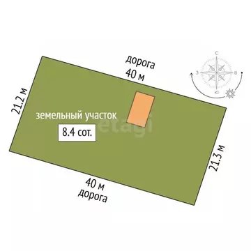 Участок в Севастополь Гавань садовое товарищество, 591 (8.4 сот.)