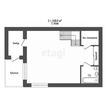 Дом в Вологодская область, Реформа СНТ 103 (70 м)