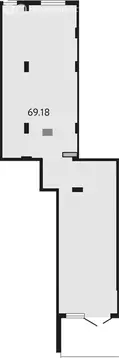 Помещение свободного назначения (69.18 м)