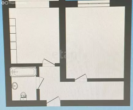 1-комнатная квартира: Ставрополь, Промышленный район, микрорайон № 21, ...