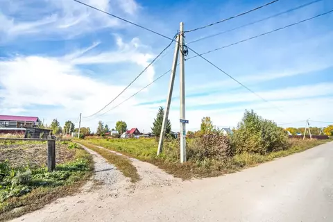 Участок в Новосибирская область, Бердск Марьин Лог СНТ, ул. 50-я, 2 ...