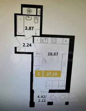 Студия Московская область, Химки Планерный квартал жилой комплекс ...